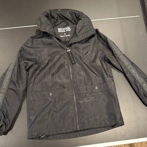 Women's Michael Kors Windbreaker Jacket~Black~Size X-Small